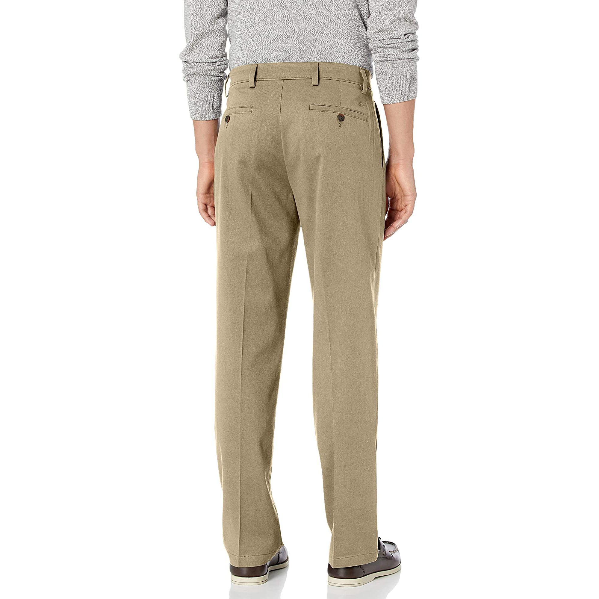 SEE INSEAM,NWT Style 32895- Men's Dockers Easy Khaki Classic-Fit Pleated Pants